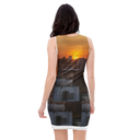 El Chapo Sunset Brunch 1 WHT Women's Bodycon dress