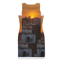 El Chapo Sunset Brunch 1 WHT Women's Bodycon dress