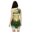 B&G Afghan Wire 1 WHT Women's Bodycon dress