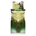 B&G Afghan Wire 1 WHT Women's Bodycon dress