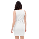 AIFFIA Logo Short WHT Out Women's Bodycon dress