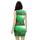 ABS Green Mic Women's Bodycon dress