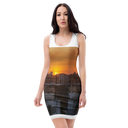 El Chapo Sunset Brunch 1 WHT Women's Bodycon dress