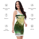 B&G Afghan Wire 1 WHT Women's Bodycon dress