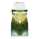 B&G Afghan Wire 1 WHT Women's Bodycon dress