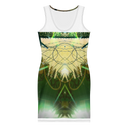 B&G Afghan Wire 1 WHT Women's Bodycon dress