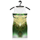 B&G Afghan Wire 1 WHT Women's Bodycon dress