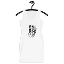 EL Chapo Logo WHT Out Bodycon dress