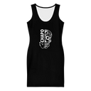 El Chapo Logo BLK Out Women's Bodycon dress