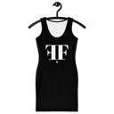 AIFFIA Logo Short BLK Out Women's Bodycon dress