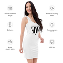 AIFFIA Logo Short WHT Out Women's Bodycon dress