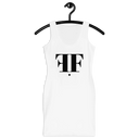 AIFFIA Logo Short WHT Out Women's Bodycon dress