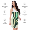 AIFFIA POKA 1 WHT Women's Bodycon dress