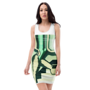 AIFFIA POKA 1 WHT Women's Bodycon dress