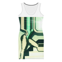 AIFFIA POKA 1 WHT Women's Bodycon dress