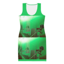 ABS Green Mic Women's Bodycon dress