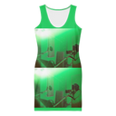 ABS Green Mic Women's Bodycon dress