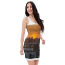El Chapo Sunset Brunch 1 WHT Women's Bodycon dress