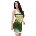 B&G Afghan Wire 1 WHT Women's Bodycon dress