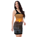 El Chapo Sunset Brunch BLK Women's Bodycon dress