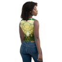 B&G Afghan Wire 1 WHT Crop Top