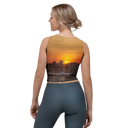 El Chapo Sunset Brunch BLK Crop Top