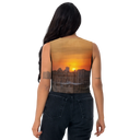 El Chapo Sunset Brunch BLK Crop Top