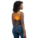 El Chapo Sunset Brunch BLK Crop Top