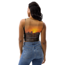 El Chapo Sunset Brunch BLK Crop Top