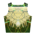 B&G Afghan Wire 1 BLK Crop Top