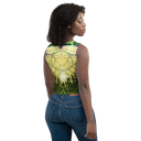 B&G Afghan Wire 1 BLK Crop Top