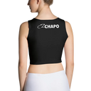 El Chapo Logo BLK OUT Crop Top