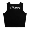 El Chapo Logo BLK OUT Crop Top