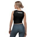El Chapo Logo BLK OUT Crop Top