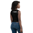 El Chapo Logo BLK OUT Crop Top