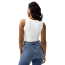 AIFFIA Logo WHT OUT Crop Top