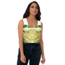 B&G Afghan Wire 1 WHT Crop Top