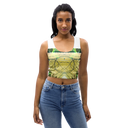 B&G Afghan Wire 1 WHT Crop Top