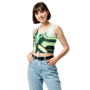 AIFFIA POKA 1 WHT Crop Top