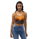 El Chapo Sunset Brunch BLK Crop Top