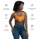 El Chapo Sunset Brunch BLK Crop Top