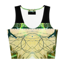 B&G Afghan Wire 1 BLK Crop Top