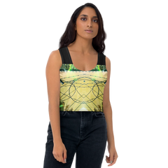 B&G Afghan Wire 1 BLK Crop Top