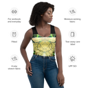 B&G Afghan Wire 1 BLK Crop Top