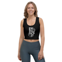 El Chapo Logo BLK OUT Crop Top