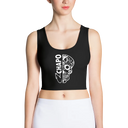 El Chapo Logo BLK OUT Crop Top