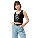 El Chapo Logo BLK OUT Crop Top