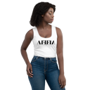 AIFFIA Logo WHT OUT Crop Top