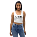 AIFFIA Logo WHT OUT Crop Top