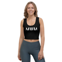 AIFFIA Logo BLK OUT Crop Top